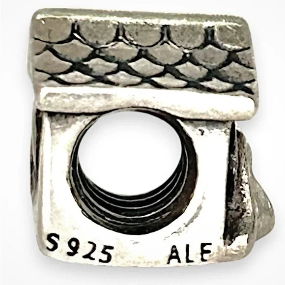 Pandora Silver Dog House Charm - Picture 2 of 3